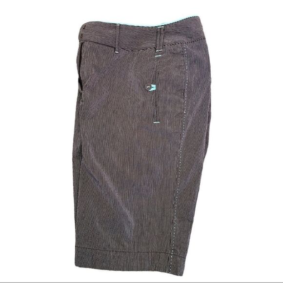 Cutter & Buck Annika Striped Golf Shorts Sz 8 - Picture 7 of 11
